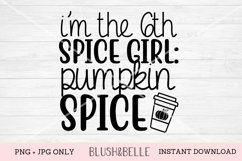 6th Spice Girl, Pumpkin Spice - PNG, JPG Product Image 1