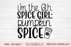 6th Spice Girl, Pumpkin Spice - PNG, JPG Product Image 1