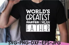 World's Greatest Farter| Fathers Day Svg | Papa Svg | Funny Product Image 1