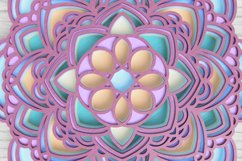 Mandala laser cut file - Layered Mandala Product Image 4