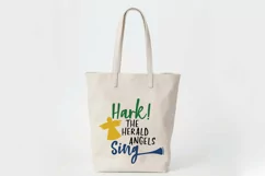 Hark the Herald Angels Sing SVG File - Christmas SVG File Product Image 8
