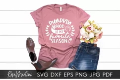 Pumpkin Spice Is My Favorite Season PNG Sublimation Turkey Product Image 3