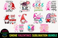 Gnome Valentines Day Sublimation Bundle I Valentine Gnomes Product Image 1