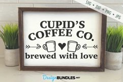 Cupids Coffee Company SVG | Mugs Hearts SVG Product Image 1