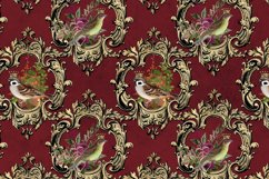 Baroque Royal Birds Digital Paper Product Image 2