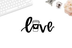 Coffee lover svg, love coffee svg, coffee mug svg, coffee Product Image 1
