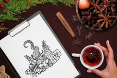 Gnome SVG | Christmas Gnome with Gifts and Christmas Tree Product Image 7