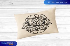 Magical Lotus Flower SVG Product Image 3