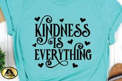 KIND SVG Positive Quote SVG PNG EPS DXF Inspirational SVG Product Image 7