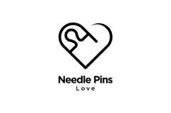 Needle Pins Love Logo Product Image 1