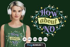 How About No Hand Drawn Lettering Product Image 1