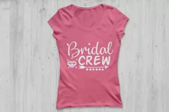 Bridal Crew Svg, Wedding Svg, Bride Svg, Bridesmaids Svg. Product Image 2