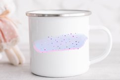 Watercolor and Glitter Brush Strokes in Pastel Colors Product Image 5