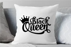 Black Queen SVG Black Woman SVG PNG EPS DXF AFRO Girl SVG Product Image 5