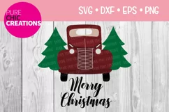 Christmas SVG|Merry Christmas|SVG DXF PNG EPS Product Image 1