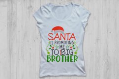 Santa Is Promoting Me To Big Brother Svg, Christmas Svg. Product Image 2