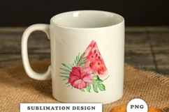 Watermelon Sublimation Designs Downloads PNG Product Image 3