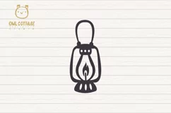 Scandinavian Gnomes SVG, Good Night Gnome with Lantern, Tomt Product Image 9