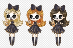 Halloween png clipart Halloween sublimation design bundle Product Image 6