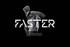 Airfly Futuristic Geometric Bold Display Font for Logos Product Image 8