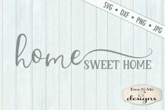 Home Sweet Home SVG DXF File Product Image 2