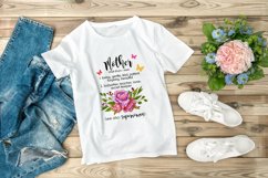 Mother Quote Sublimation | Mother's Day | Flowers Print Product Image 3