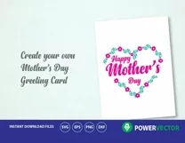 Mother's Day Svg. Mommy Svg. Mom Svg. Mother's day Floral Product Image 2