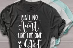 Ain't no aunt like the one i got svg, Aunt svg Product Image 2