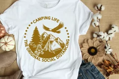 Camping SVG PNG DXF EPS Files Camping Life SVG Campfire SVG Product Image 2
