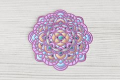 Mandala laser cut file - Layered Mandala Product Image 4
