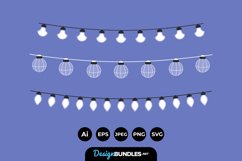 String Light Clipart Product Image 1