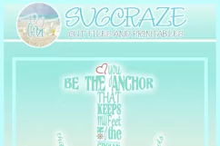 You Be The Anchor I'Ll Be The Wings Quote SVG Product Image 4