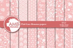 Pink Lace papers AMB-1027 Product Image 1