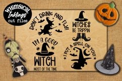 I&#039;m A Good Witch-Halloween SVG Set Product Image 1