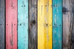 color wooden planks table Product Image 1