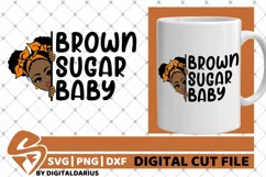 Peeking Girl svg, Afro Girl svg, Afro Puffs svg, Black Queen Product Image 1