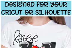 Free Mom Hugs - An LGBTQ pride smooth Cricut cutting file Product Image 2