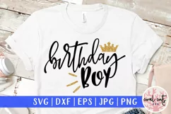 Birthday Boy - Birthday SVG EPS DXF PNG Cutting File Product Image 1