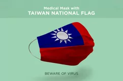 Mask with switzerland syria taiwan tajikistan Nation Flags Product Image 3