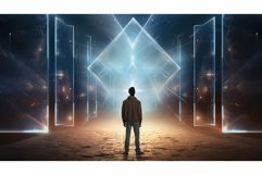 technology light futuristic background Product Image 1