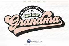 My Favorite People Call me Daddy, Grandpa, Mommy & Grandma Product Image 13