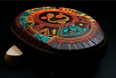 Resonant Tongue drum. Generate Ai Product Image 1