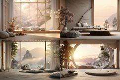 tranquil serene realistic background Product Image 1