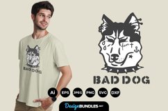 Bad Dog for T-Shirt Design Product Image 1