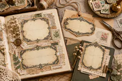 Vintage PNG Junk Journal Labels 1 Product Image 5