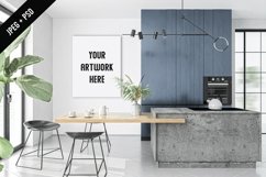Kitchen mockup - frame &amp; canvas mockup creator Product Image 3