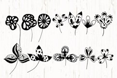 Hand Drawn Element Petals and Leaves Product Image 7