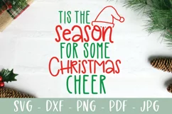 Christmas SVG - Tis the Season for Christmas Cheer SVG Product Image 2