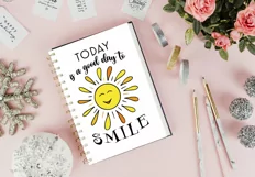 Smile Design | Positive Saying | Happy Motivation Product Image 5