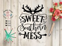 Sweet Southern Mess - Southern Cut File and Sublimation File Product Image 1